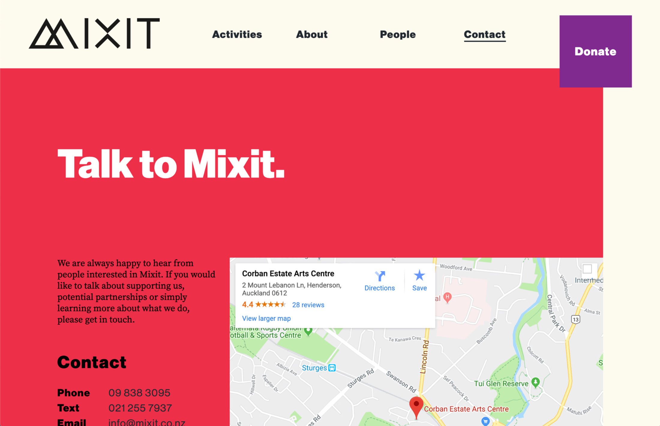 Mixit website