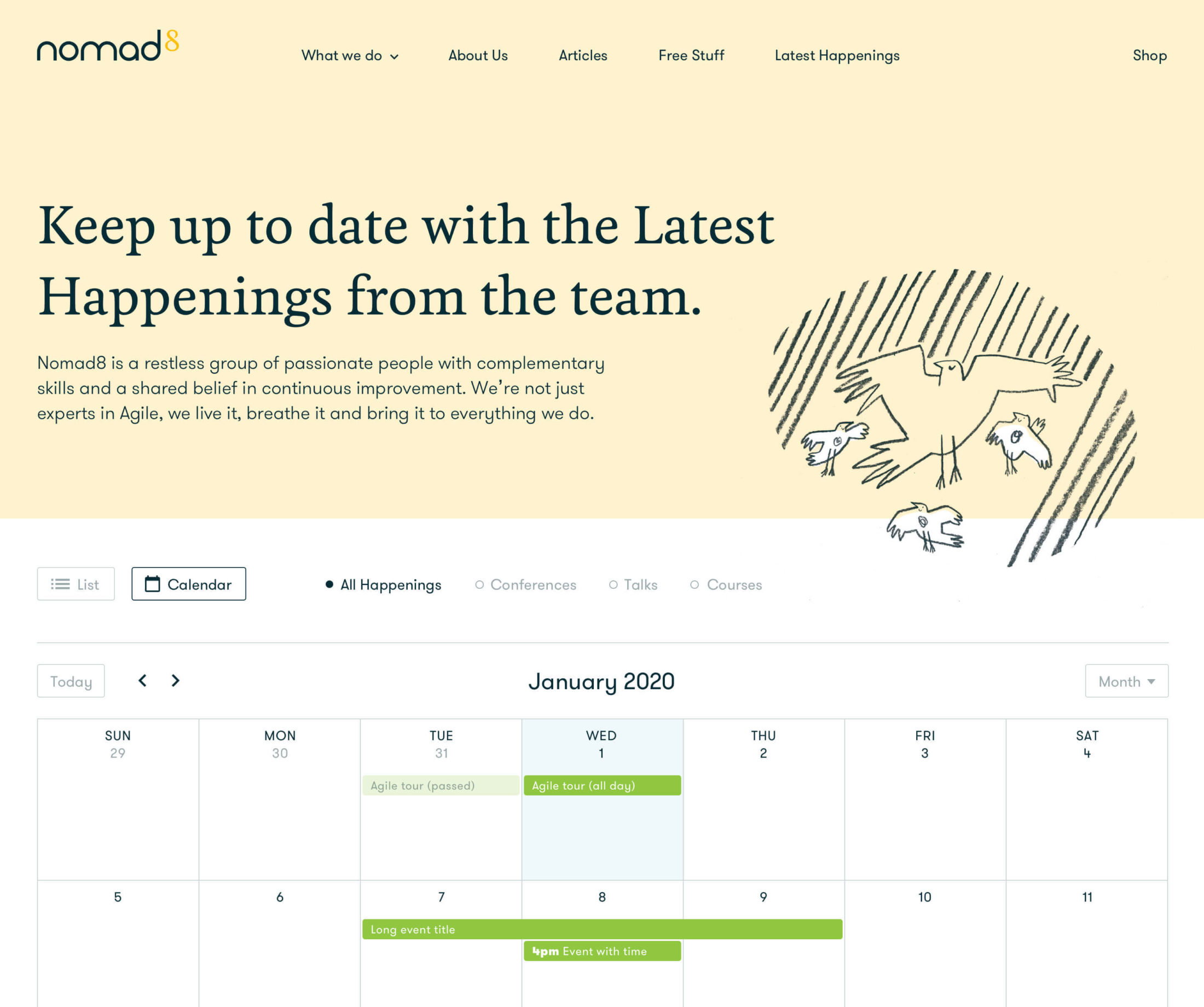 Nomad8 brand and Website